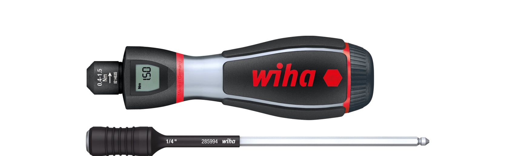Wiha Momentschroevendraaier | iTorque® | met digitale schaalverdeling | 0,4 - 1,5 Nm - 36886 - 36886