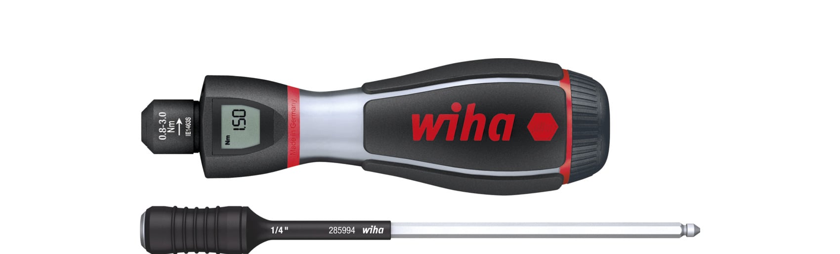 Wiha Momentschroevendraaier | iTorque® | met digitale schaalverdeling | 0,8 - 3 Nm - 36887 - 36887