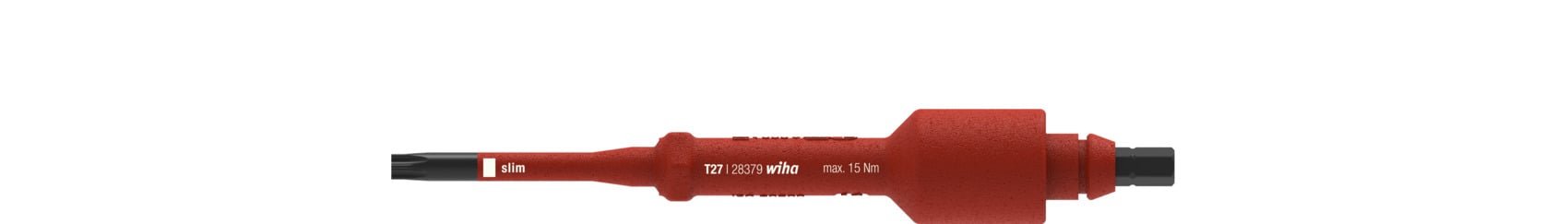 Wiha 283795027 Wisselschacht electric TORX® voor momentschroevendraaiers met dwarsgreep electric T27 x 136 mm - 38934