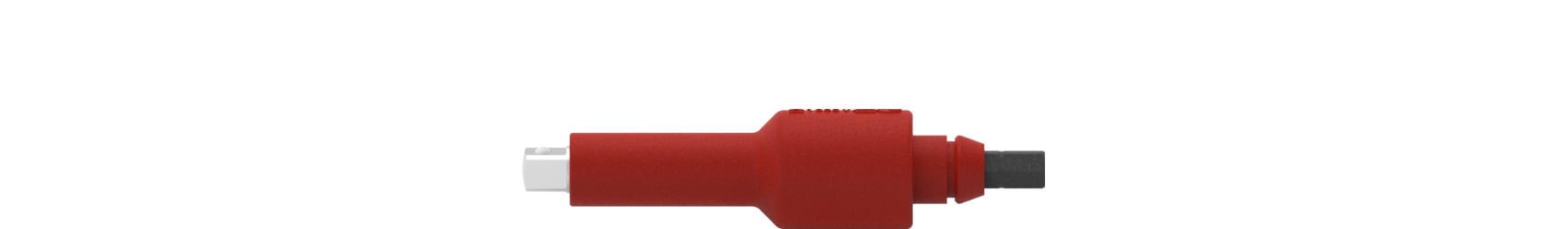 Wiha Adapter dwarsgreep TorqueVario®-S T electric voor 1/4" dopsleutels - 43634 - 43634