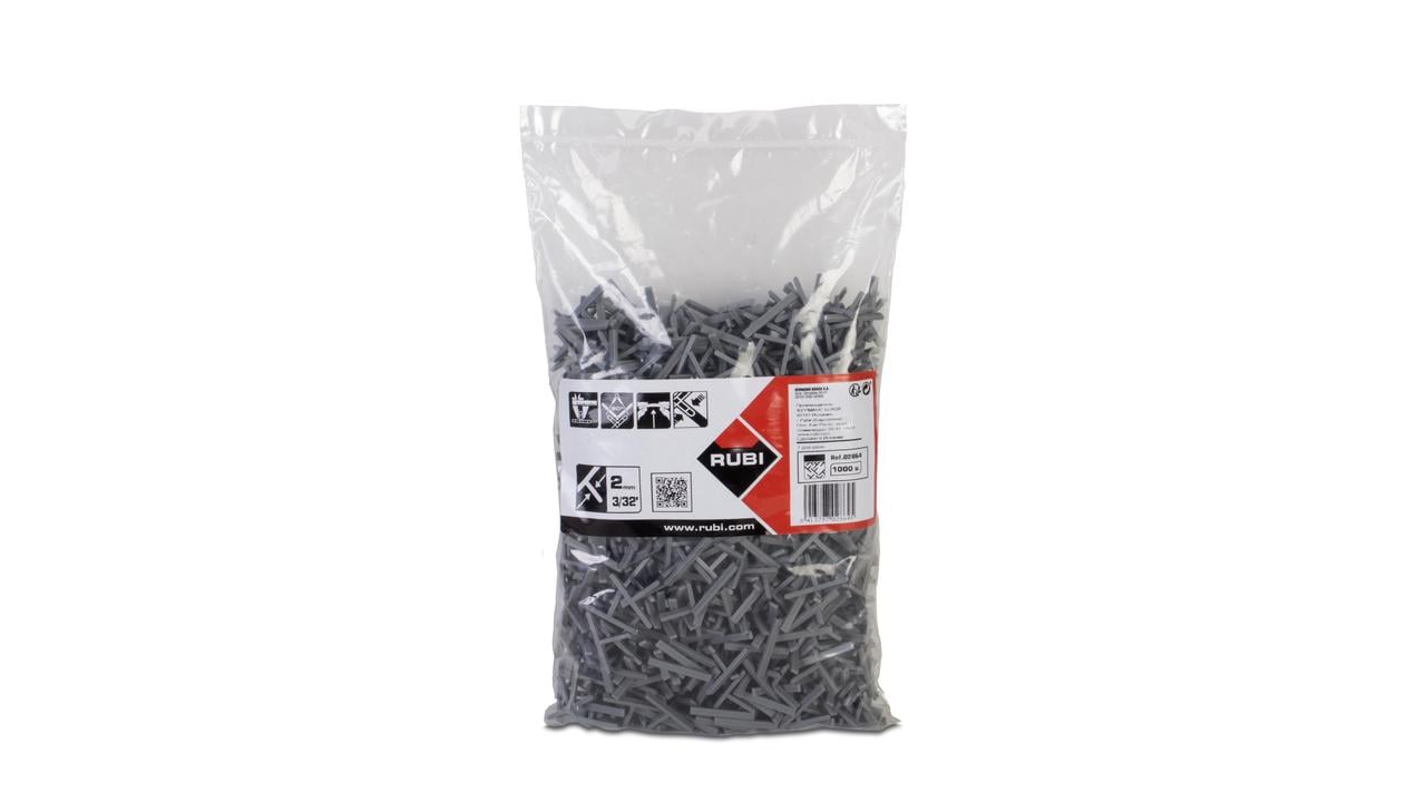 Rubi T-Stukjes | 2 mm | 1000 stuks 02864