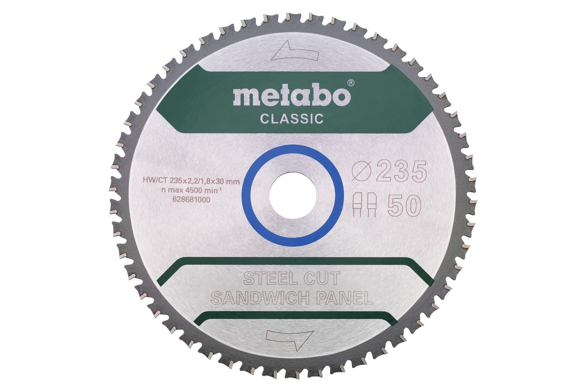 Metabo Accessoires SteelCutSandwichP Classic 235x30 Z50 B 628683000