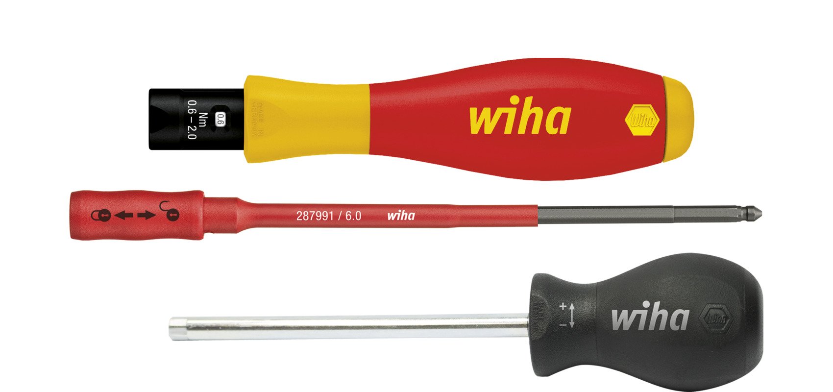 Wiha Momentschroevendraaier TorqueVario®-S electric | variabel instelbare momentbegrenzing | 0,5 - 2 Nm | 131 mm - 26625 - 26625