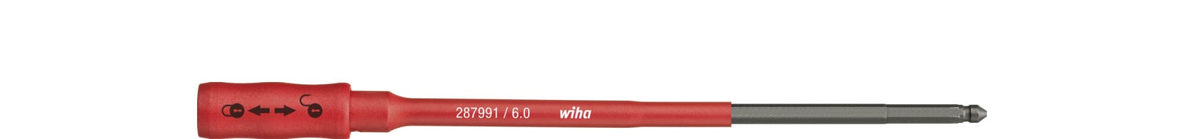 Wiha Adapter TorqueVario-S electric voor slimBits - 35870 - 35870