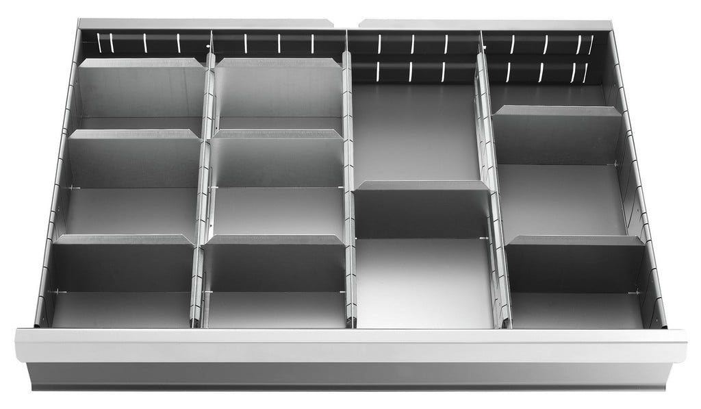 Facom set van 18 onderverdelingen voor laden van 50 en 75 mm voor ladekasten - 2930.C1