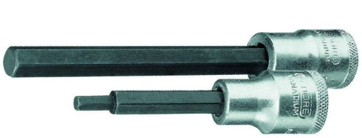 Gedore Dop 1/2" Lang Inbus 7 MM - 2950960