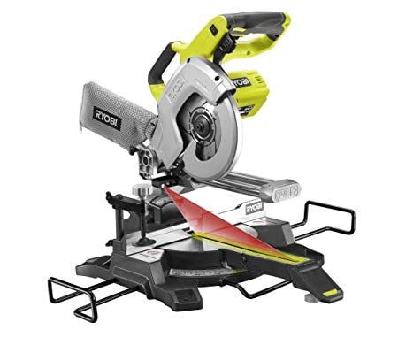 Ryobi R18MS216-0 | ONE+ | 18V | Li-ion | accu afkortzaag | body | 216mm | Zonder accu&apos;s & Lader 5133003597