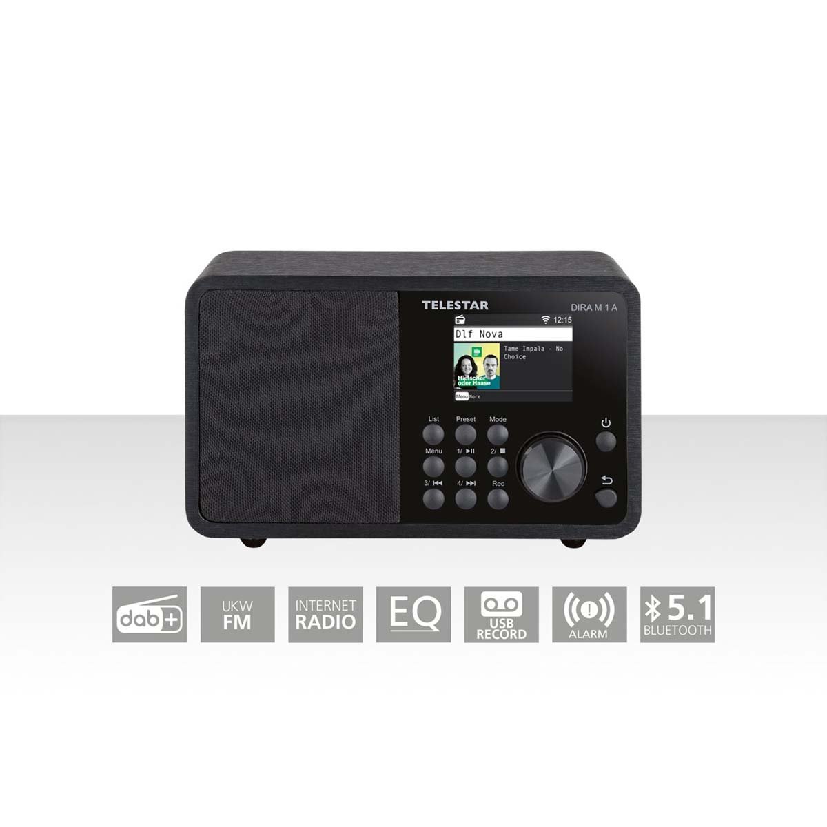Telestar DIRA M 1 A EWF Compacte Multifunctionele Mono Radio Zwart - 30-012-02