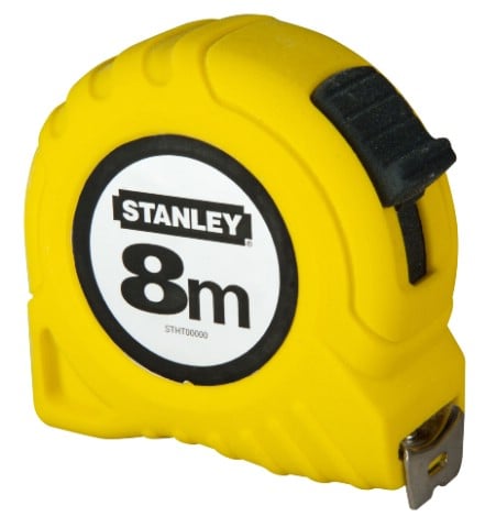 Rolbandmaat Stanley 8M 25Mm Kaart