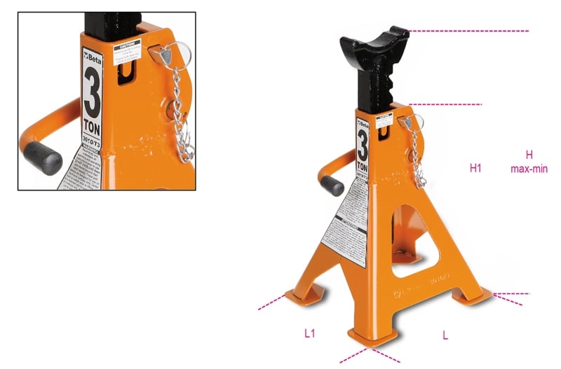 Beta As steunen, per paar 3010T 6 - 030100006