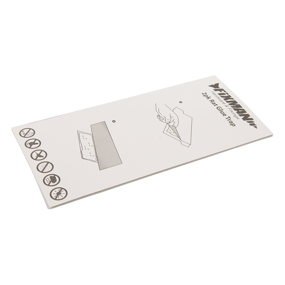 Fixman Lijm rattenval, 2 pk. | 2 pk. - 301759