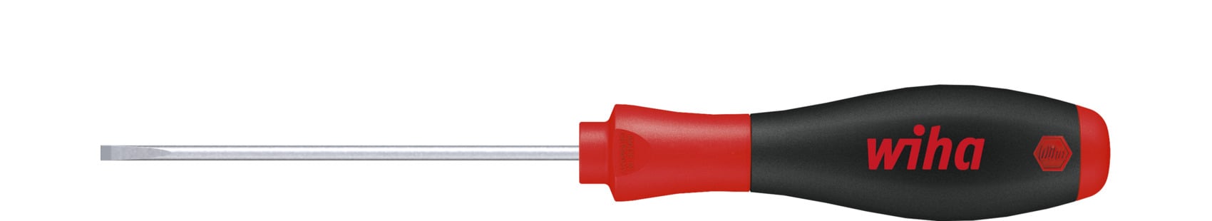 Wiha SB30202507501 Schroevendraaier SoftFinish sleufkop met ronde schacht voor diepliggende schroeven 2.5 mm - 39591