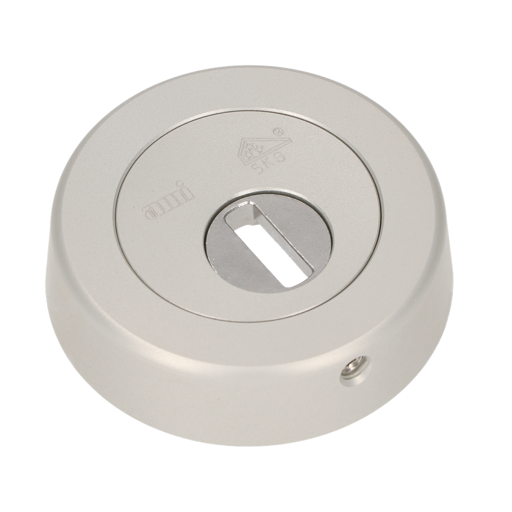 AMI Veiligheidsbeslag Rond Rozet Oplegslot Kt F1 Deurdikte 38/42 Mm. - 820000