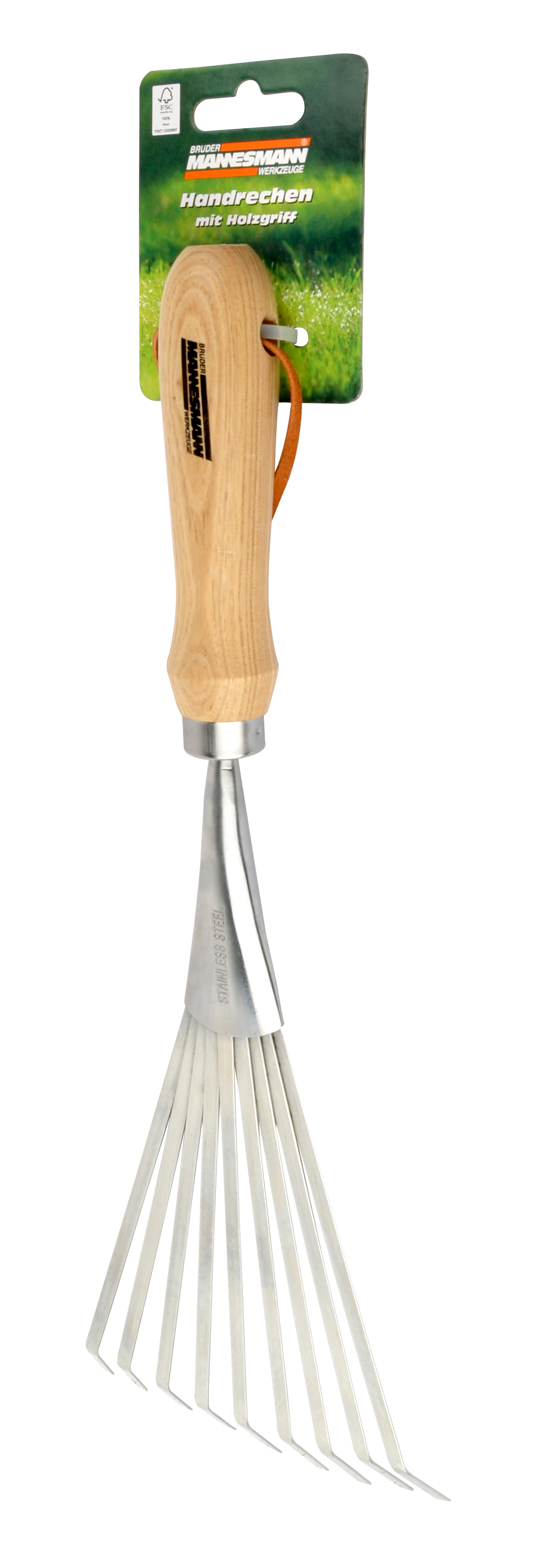 Brüder Mannesmann Handbladharkje met platte tanden (Hobby) - 30323