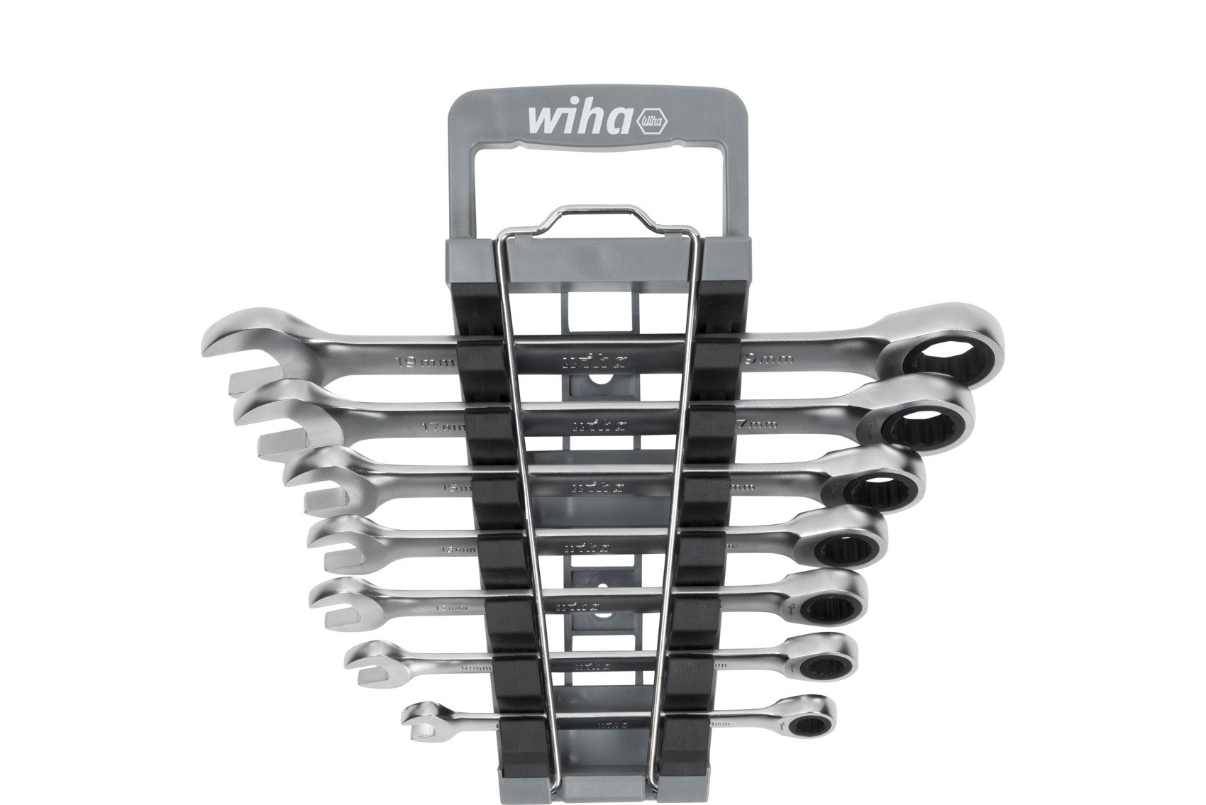 Wiha Ringratel-steeksleutelset | Incl. houder | 8-delig - 45244