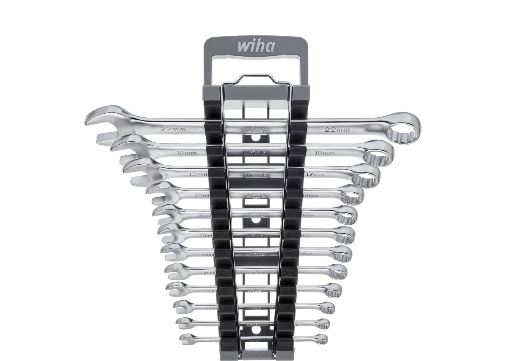 Wiha 30496 Ring-steeksleutel set 12-delig in houder - 45321