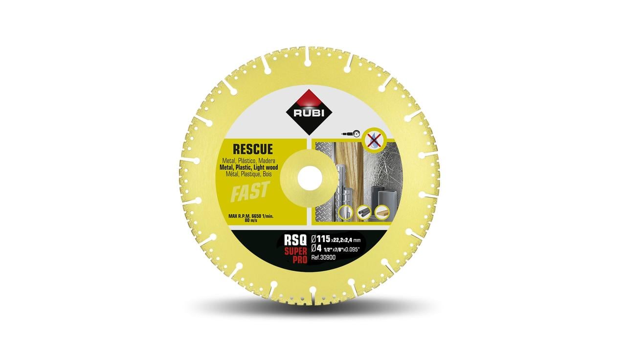 Rubi RSQ 115 mm Super Pro Diamantzaagblad 30900