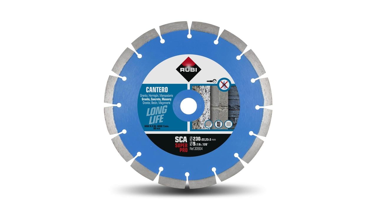 Rubi SCA 230 mm Super Pro Diamantzaagblad 30904