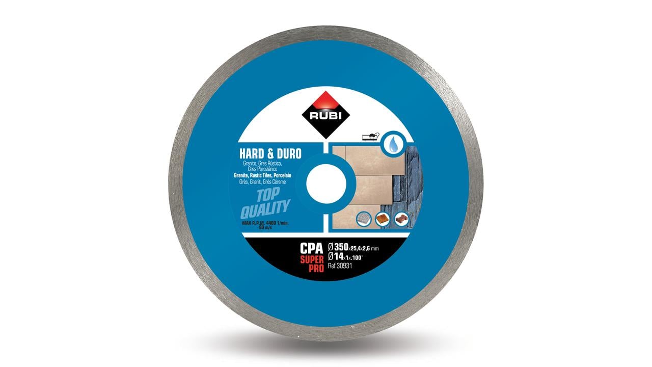Rubi CPA 350 Superpro Zaagblad | Doorlopende Kroon - 30931