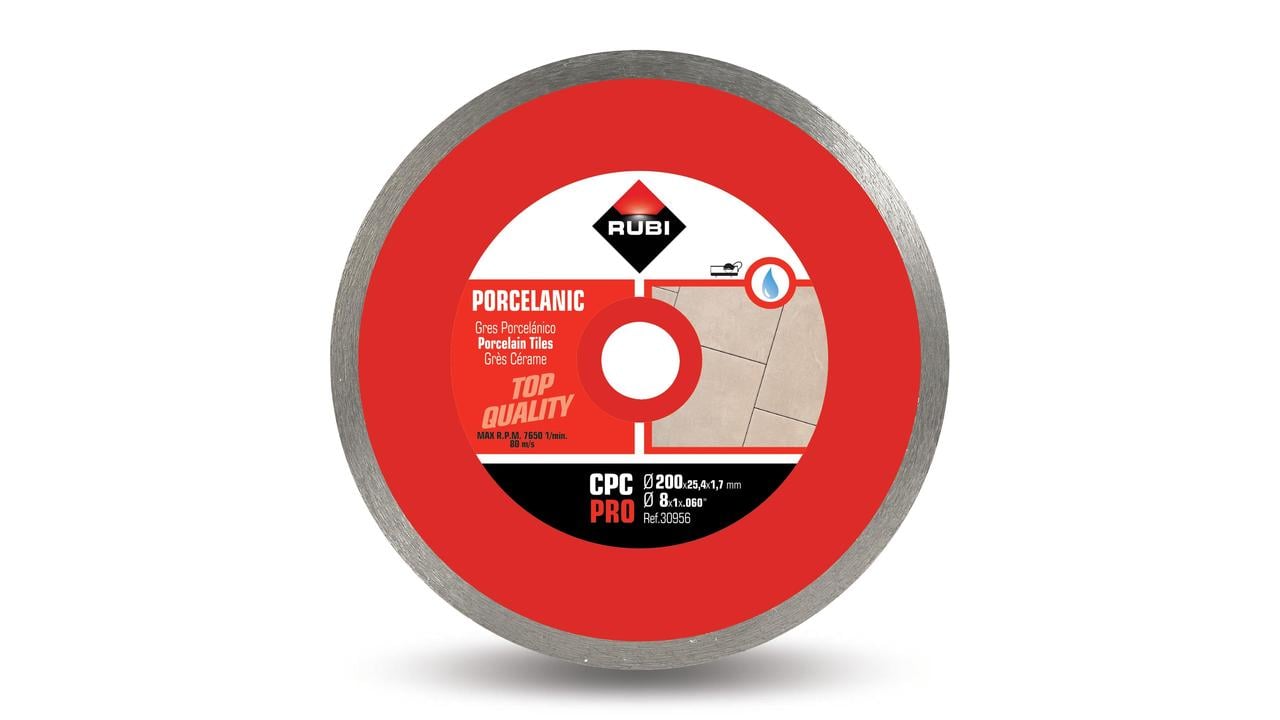 Rubi CPC 200 Pro Zaagblad | Doorlopende Kroon 30956