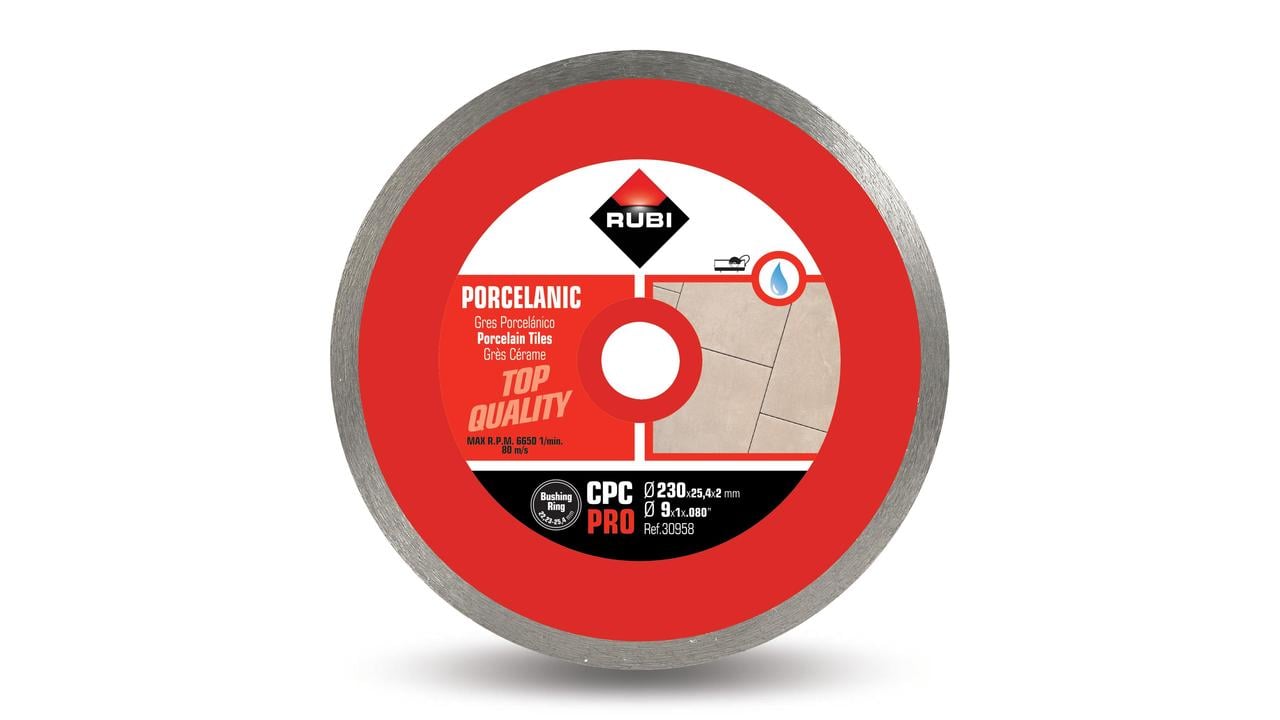 Rubi CPC 230 Pro Zaagblad | Doorlopende Kroon 30958