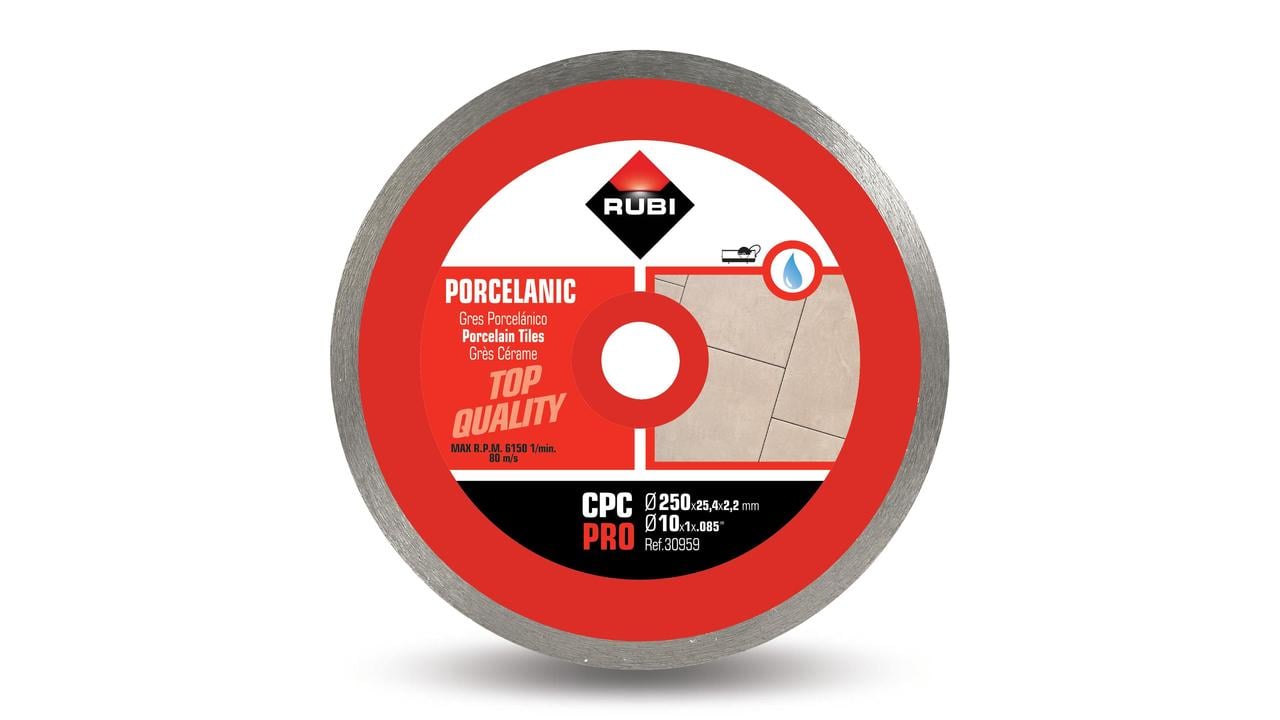 Rubi CPC 250 Pro Zaagblad | Doorlopende Kroon 30959