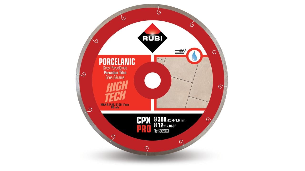 Rubi CPX 300 Pro Zaagblad | Doorlopende Kroon 30963