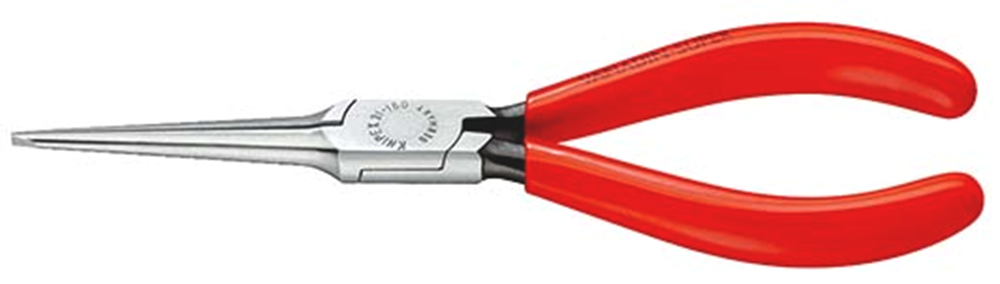 Knipex Grijptang (Naaldtang) | 160 mm Lengte | Kunststof Bekleed | Zwart Geatramenteerd - 31 11 160 SB