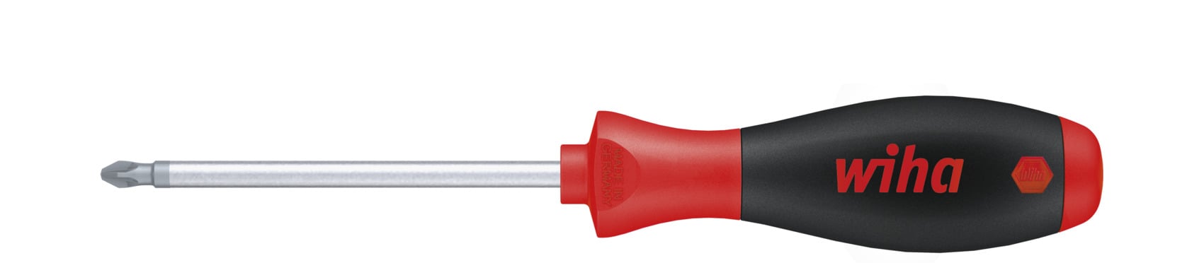 Wiha SB313006001 Schroevendraaier SoftFinish Pozidriv met ronde schacht PZ0 - 43384