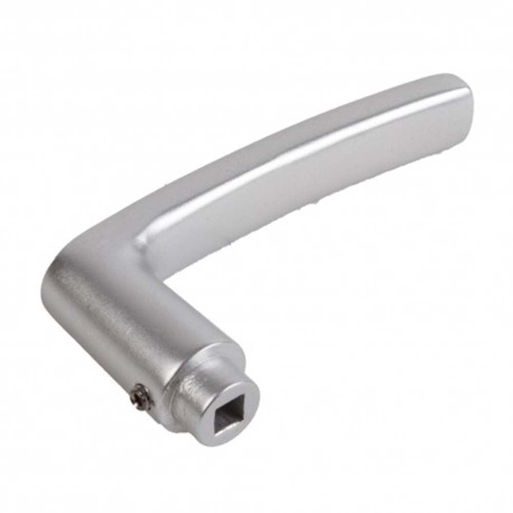 Nemef Aluminium Deurkruk 3313 Blokmodel Deur 38Mm-Gatdeel/Wisselstift - 9331300000