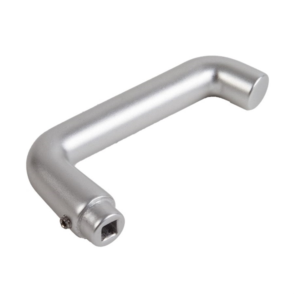 Nemef Aluminium Deurkruk 3160 D-Model Deur 38Mm-Gatdeel/Wisselstift - 9316000000