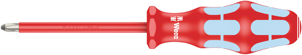 Wera 3162 i VDE PH Phillips-Schroevendraaier, RVS, PH 1 x 80 mm - 1 stuk(s) - 05022733001