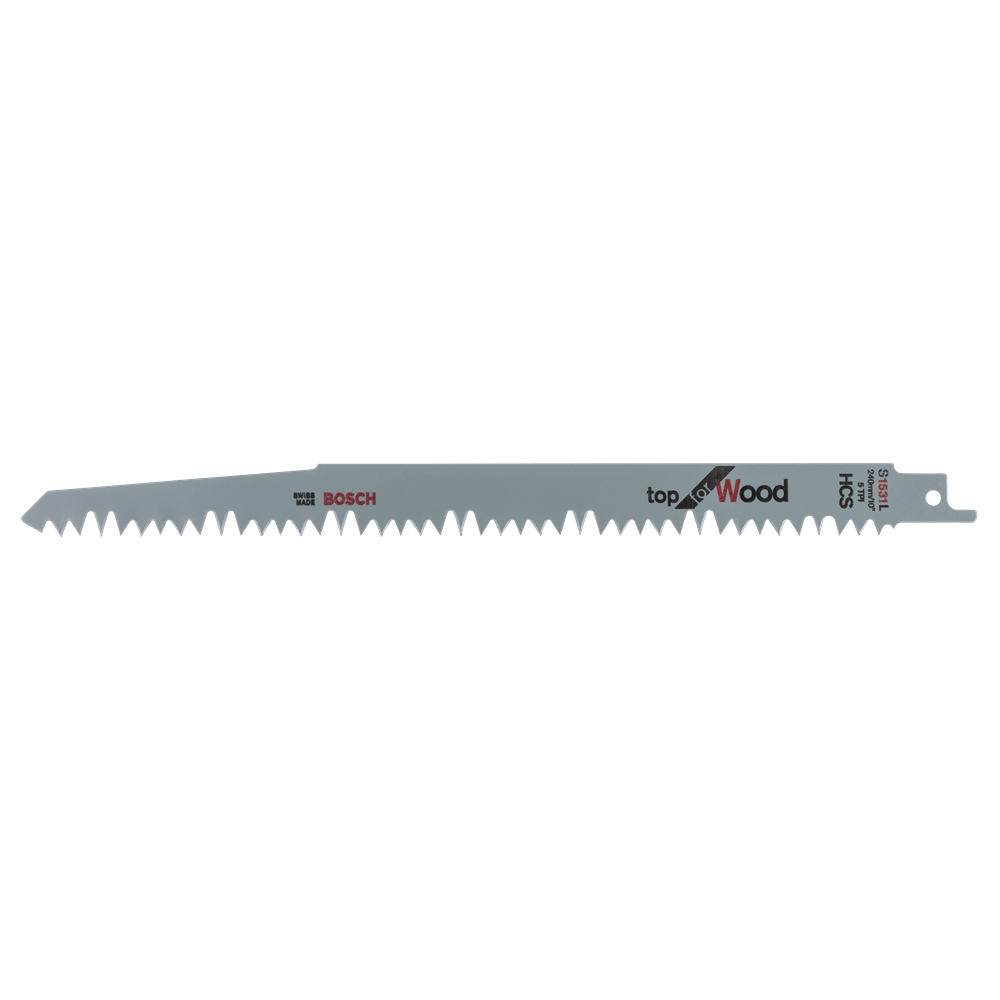 Bosch Accessoires Reciprozaagblad S 1531 L Top for Wood 2st - 2608650613