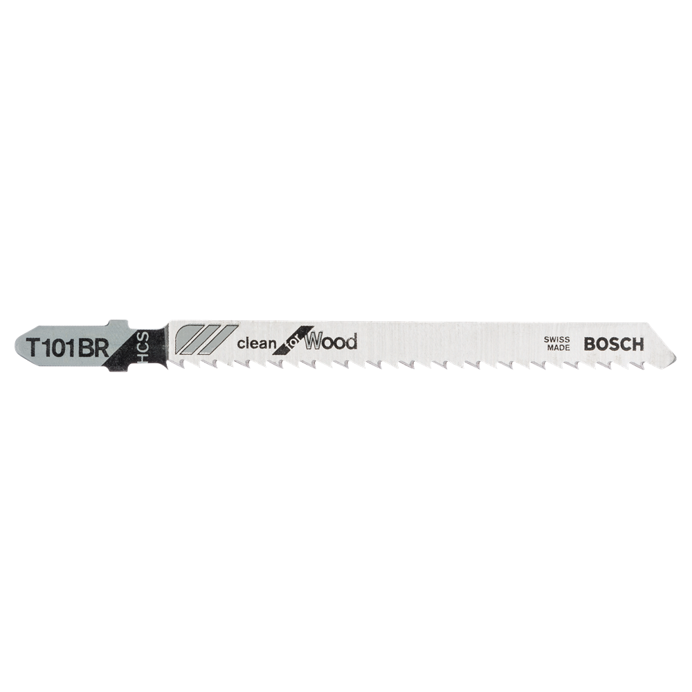 Bosch Accessoires Decoupeerzaagblad T 101 BR Clean for Wood 5st - 2608630014