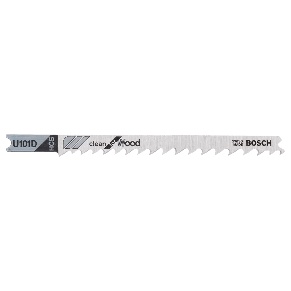 Bosch Accessoires Decoupeerzaagblad U 101 D Clean for Wood 3st - 2608637723
