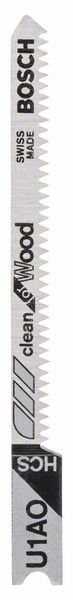 Bosch Accessoires Decoupeerzaagblad U 1 AO Clean for Wood 3st - 2608637724