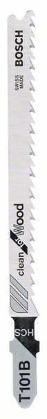 Bosch Accessoires Decoupeerzaagblad T 101 B Clean for Wood 100st - 2608637876
