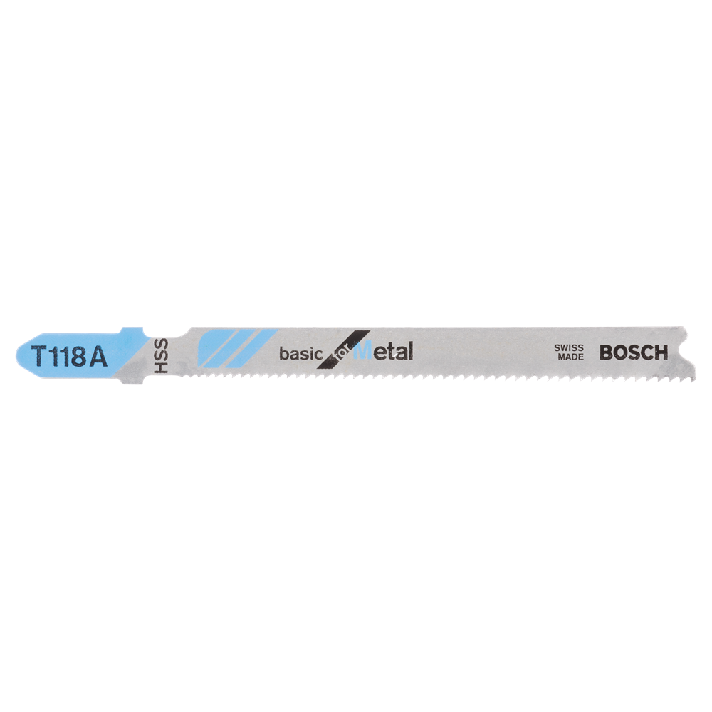Bosch Accessoires Decoupeerzaagblad T 118 A Basic for Metal 100st - 2608631964