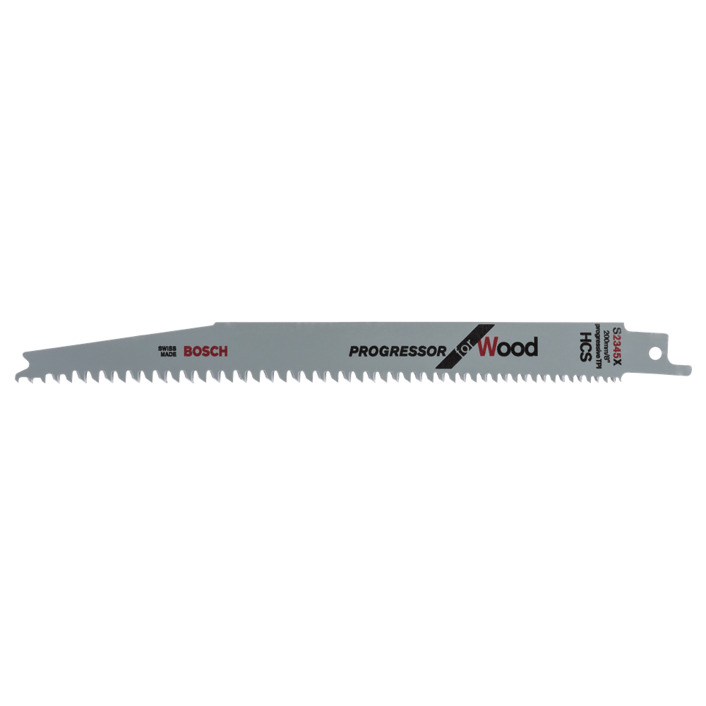 Bosch Accessoires S 2345 X Reciprozaagblad | voor hout | 200 mm | 5 stuks - 2608654404