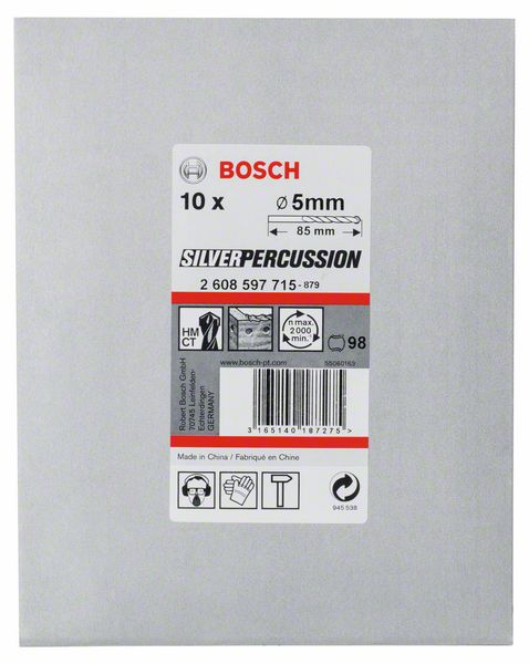 Bosch Accessoires Betonboren CYL-3 5 x 50 x 85 mm, d 4,5 mm 10st - 2608597715