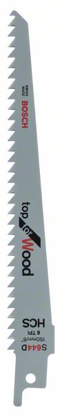 Bosch Accessoires Reciprozaagblad S 644 D Top for Wood 100st - 2608650551