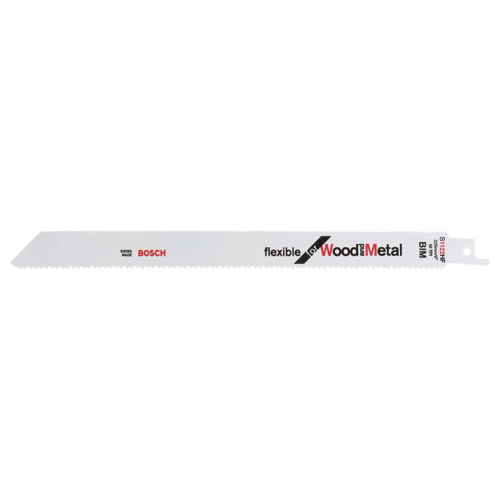 Bosch Accessoires Reciprozaagblad S 1122 HF Flexible for Wood and Metal 2st - 2608656270