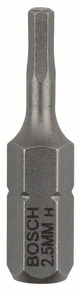 Bosch Accessoires Bit extra-hard HEX 2.5, 25 mm 3st - 2607001720