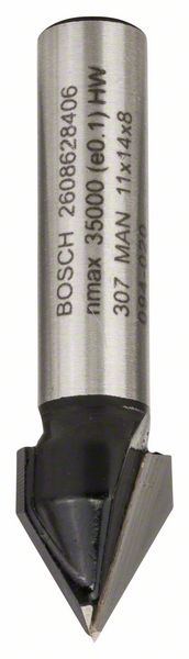 Bosch V-groeffrezen 8mm