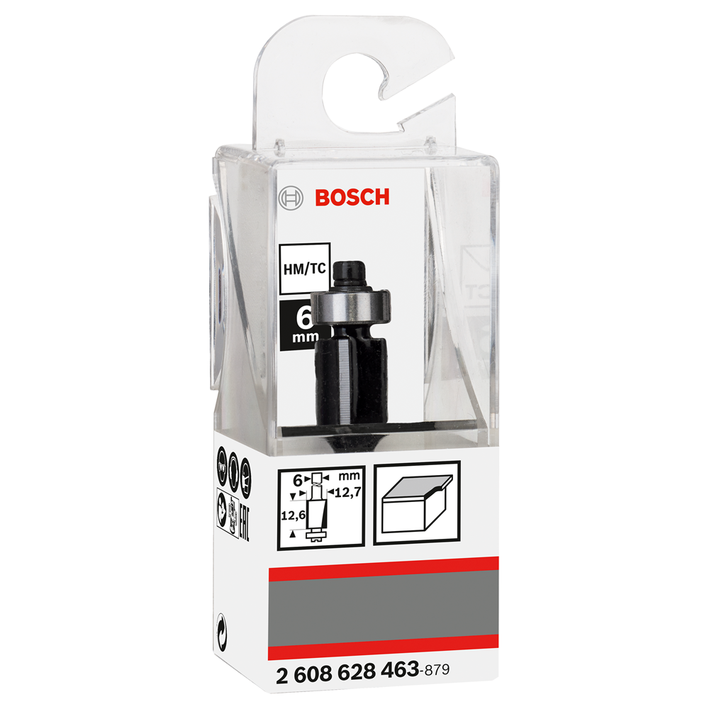 Bosch Accessoires Kantfrees Kog 2-Sn 12,7X12,7X6 - 2608628463