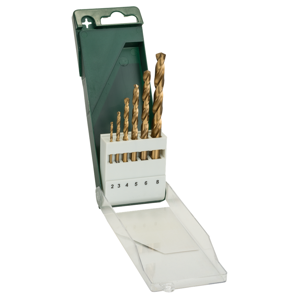 Bosch Accessoires 6-Delige Metaalboorset HSS-Tin | Din 338 - 2609255113