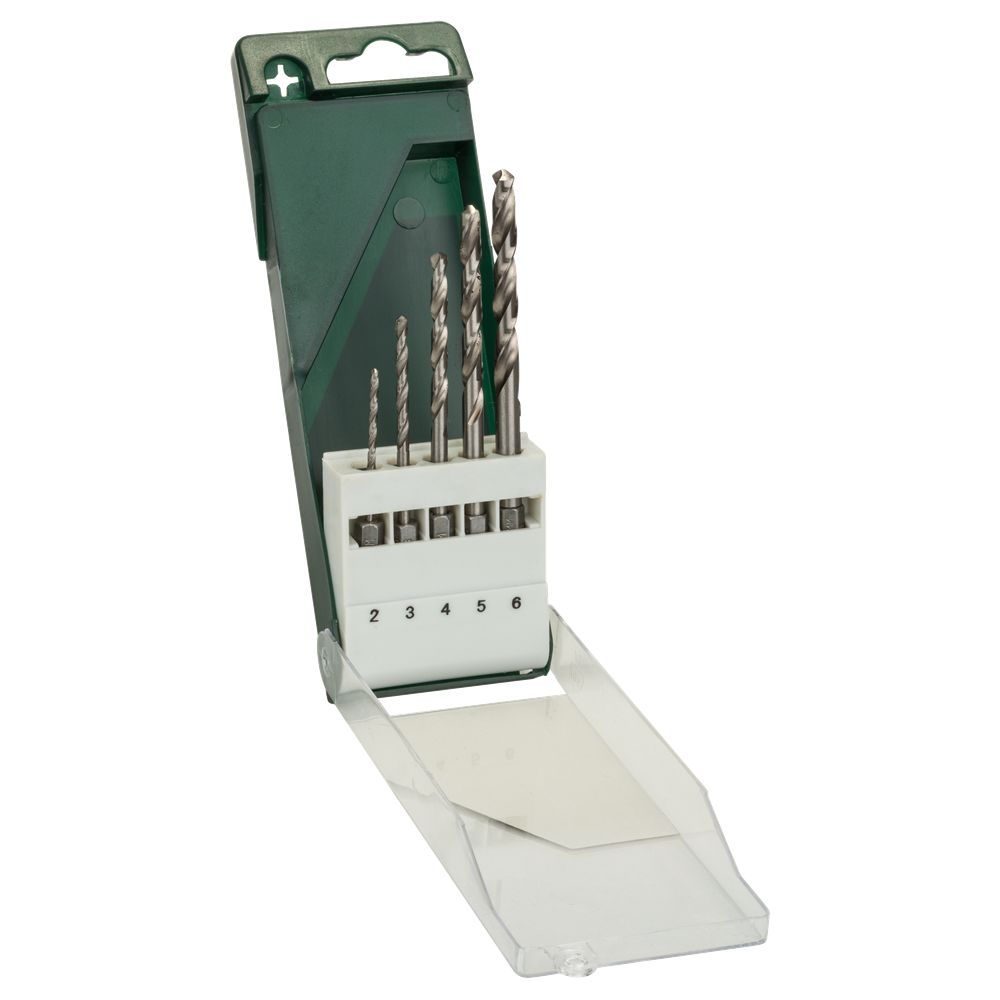 Bosch Accessoires 5-delige metaalborenset HSS-G met zeskantschacht - 2609255127