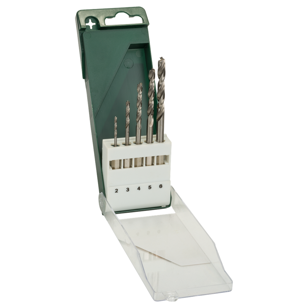 Bosch Accessoires 5-delige Houtborenset met zeskantschacht - 2609255326