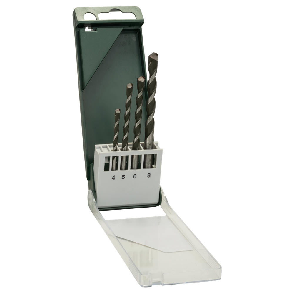 Bosch - Universele boren, 4-delige set 4,0x75; 5,0x85; 6,0x100; 8,0x120