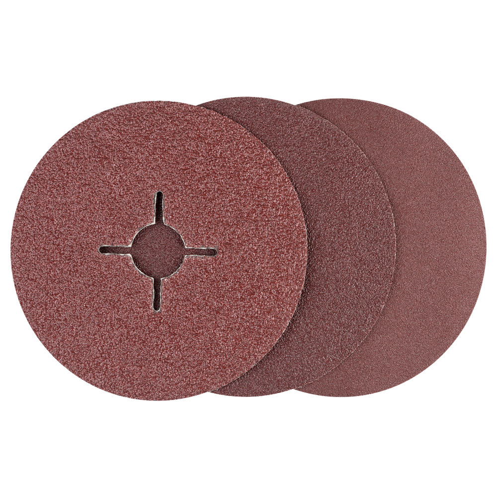 Bosch Accessoires Fiberschijvenset Ø125mm | Bm | Ongeperf | Span | 12-delig - 2609256254